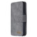 iPhone XS Max Detachable Frosted Magnetic Horizontal Flip Leather Case with Card Slots & Holder & Zipper Wallet & Photo Frame - Grey