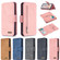 iPhone XS Max Detachable Frosted Magnetic Horizontal Flip Leather Case with Card Slots & Holder & Zipper Wallet & Photo Frame - Pink