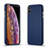 iPhone XS Max Carbon Fiber Leather Texture Kevlar Anti-fall Phone Protective Case - Blue