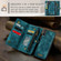 iPhone XS Max CaseMe Detachable Multifunctional Horizontal Flip Leather Case with Card Slot & Holder & Zipper Wallet & Photo Frame  - Blue