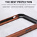 iPhone XS Max R-JUST Metal + Wood Frame Protective Case