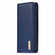 iPhone XS Max 2 in 1 Detachable Magnetic Horizontal Flip Genuine Leather Case with Holder & Card Slots & Wallet - Blue