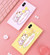 Full Package Anti-falling Silicone Sleeve iPhone X / XS（Okashi Land - Pink