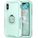 iPhone X / XS 3 in 1 PC + TPU Phone Case with Ring Holder - Mint Green