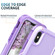 iPhone X / XS 3 in 1 PC + TPU Phone Case with Ring Holder - Purple