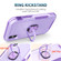 iPhone X / XS 3 in 1 PC + TPU Phone Case with Ring Holder - Purple