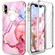 iPhone X / XS 360 Full Body Painted Phone Case - Marble L13