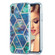 iPhone X / XS 3D Electroplating Marble Pattern TPU Protective Case - Dark Green