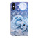 iPhone X / XS 3D Painting Pattern Coloured Drawing Horizontal Flip TPU + PU Leather Case with Holder & Card Slots & Wallet - Moon Wolf