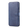 iPhone X / XS AZNS Calf Texture Magnetic Horizontal Flip PU Leather Case with Holder & Card Slots & Photo Frame - Blue
