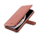 iPhone X / XS AZNS Calf Texture Magnetic Horizontal Flip PU Leather Case with Holder & Card Slots & Photo Frame - Brown