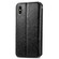 iPhone X / XS Blooming Mandala Embossed Pattern Magnetic Horizontal Flip Leather Case with Holder & Card Slots & Wallet - Black