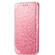iPhone X / XS Blooming Mandala Embossed Pattern Magnetic Horizontal Flip Leather Case with Holder & Card Slots & Wallet - Pink