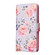 iPhone X / XS Bronzing Painting RFID Leather Case - Pastoral Rose
