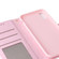 iPhone X / XS Bronzing Painting RFID Leather Case - Pastoral Rose