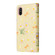 iPhone X / XS Bronzing Painting RFID Leather Case - Yellow Daisy