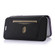 iPhone X / XS Bronzing Plating PU + TPU Horizontal Flip Leather Case with Holder & Card Slot - Black