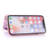 iPhone X / XS Bronzing Plating PU + TPU Horizontal Flip Leather Case with Holder & Card Slot - Pink Purple