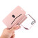 iPhone X / XS Bronzing Plating PU + TPU Horizontal Flip Leather Case with Holder & Card Slot - Pink White