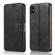 iPhone X / XS Calf Texture Magnetic Buckle Horizontal Flip Leather Case with Holder & Card Slots & Wallet & Photo Frame - Black