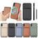 iPhone X / XS Carbon Fiber Leather Card Magsafe Magnetic Phone Case - Khaki