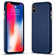 iPhone X / XS Carbon Fiber Leather Texture Kevlar Anti-fall Phone Protective Case - Blue