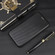 iPhone X / XS Carbon Fiber Texture Horizontal Flip TPU + PC + PU Leather Case with Card Slot - Black