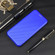 iPhone X / XS Carbon Fiber Texture Horizontal Flip TPU + PC + PU Leather Case with Card Slot - Blue