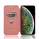 iPhone X / XS Carbon Fiber Texture Horizontal Flip TPU + PC + PU Leather Case with Card Slot - Brown