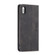 iPhone X / XS CaseMe-013 Multifunctional Retro Frosted Horizontal Flip Leather Case with Card Slot & Holder & Wallet - Black