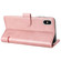 iPhone X / XS Classic Wallet Flip Leather Phone Case - Pink