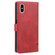 iPhone X / XS Classic Wallet Flip Leather Phone Case - Red