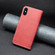 iPhone X / XS Color Matching Double Sewing Thread Leather Case - Red