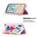 iPhone X / XS Colored Drawing Pattern Invisible Magnetic Horizontal Flip PU Leather Case with Holder & Card Slots & Wallet - Two Butterflies