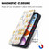 iPhone X / XS Colorful Magnetic Horizontal Flip PU Leather Case with Holder & Card Slot & Wallet - Rhombus