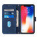 iPhone X / XS Crossbody 3D Embossed Flip Leather Phone Case - Blue