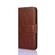iPhone X / XS Crystal Texture Horizontal Flip Leather Case with Holder & Card Slots & Wallet - Brown