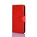 iPhone X / XS Crystal Texture Horizontal Flip Leather Case with Holder & Card Slots & Wallet - Red