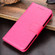 iPhone X / XS Crystal Texture Horizontal Flip Leather Case with Holder & Card Slots & Wallet - Rose Red