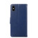iPhone X / XS Crystal Texture Horizontal Flip Leather Case with Holder & Card Slots & Wallet - Royal Blue