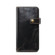iPhone X / XS Denior Oil Wax Cowhide DK Magnetic Button Horizontal Flip Leather Case with Holder & Card Slots & Wallet - Black