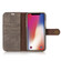 iPhone X / XS DG.MING Crazy Horse Texture Horizontal Flip Detachable Magnetic Protective Case with Holder & Card Slots & Wallet - Grey