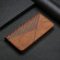 iPhone X / XS Diamond Pattern Splicing Skin Feel Magnetic Horizontal Flip Leather Case with Card Slots & Holder & Wallet - Brown