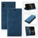 iPhone X / XS Dream Magnetic Suction Business Horizontal Flip PU Leather Case with Holder & Card Slot & Wallet - Blue
