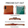 iPhone X / XS Fierre Shann Color Matching Genuine Leather Back Cover Case With 360 Degree Rotation Holder & Card Slot - Brown