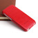 iPhone X / XS Fierre Shann Retro Oil Wax Texture Vertical Flip PU Leather Case - Red