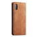 iPhone X / XS Forwenw Dream Series Oil Edge Strong Magnetism Horizontal Flip Leather Case with Holder & Card Slots & Wallet & Photo Frame - Brown