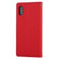 iPhone X / XS GOOSPERY FANCY DIARY Cross Texture Horizontal Flip Leather Case with Card Slots & Wallet & Holder - Red