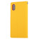 iPhone X / XS GOOSPERY FANCY DIARY Cross Texture Horizontal Flip Leather Case with Card Slots & Wallet & Holder - Yellow
