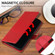 iPhone X / XS GQUTROBE Skin Feel Magnetic Leather Phone Case - Red
